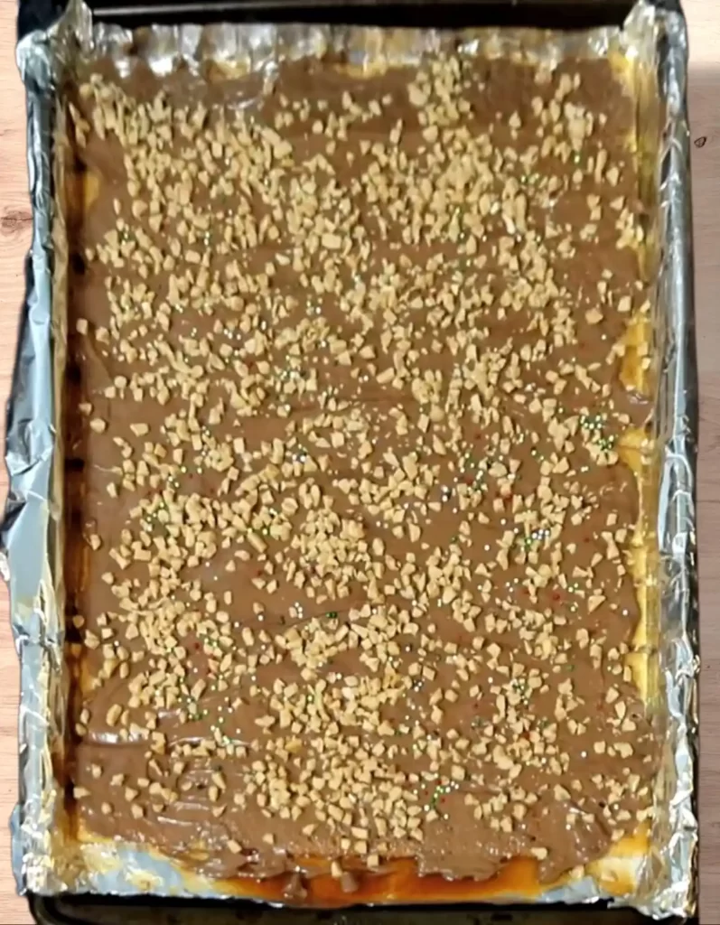 graham crackers with toffee chips
