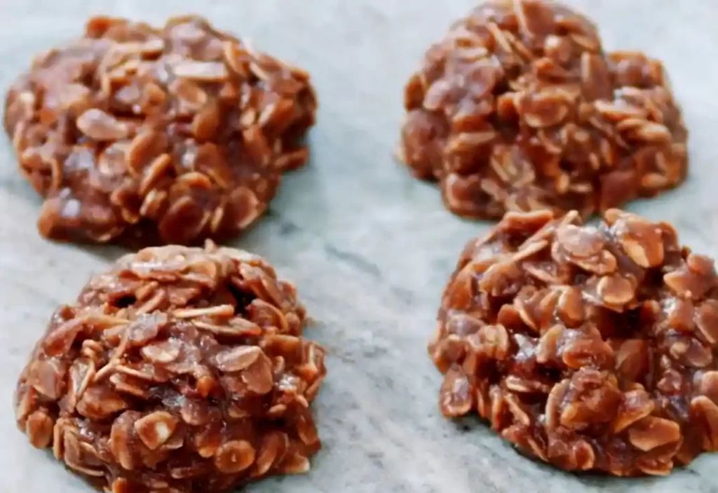 Chocolate-Peanut Butter Oatmeal Cookies