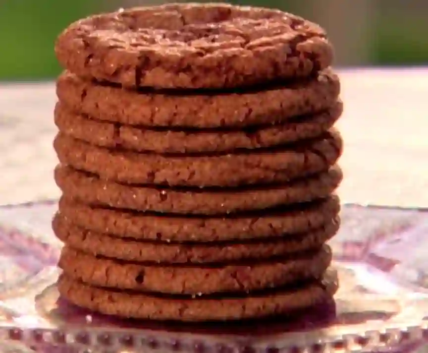 Chewy-Chocolate-Ginger-Cookies