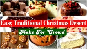 Easy Traditional Christmas Desserts to Make for a Crowd