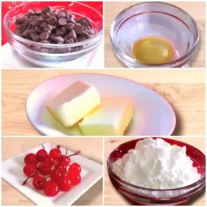 INGREDIENTS for Chocolate-Covered Cherries